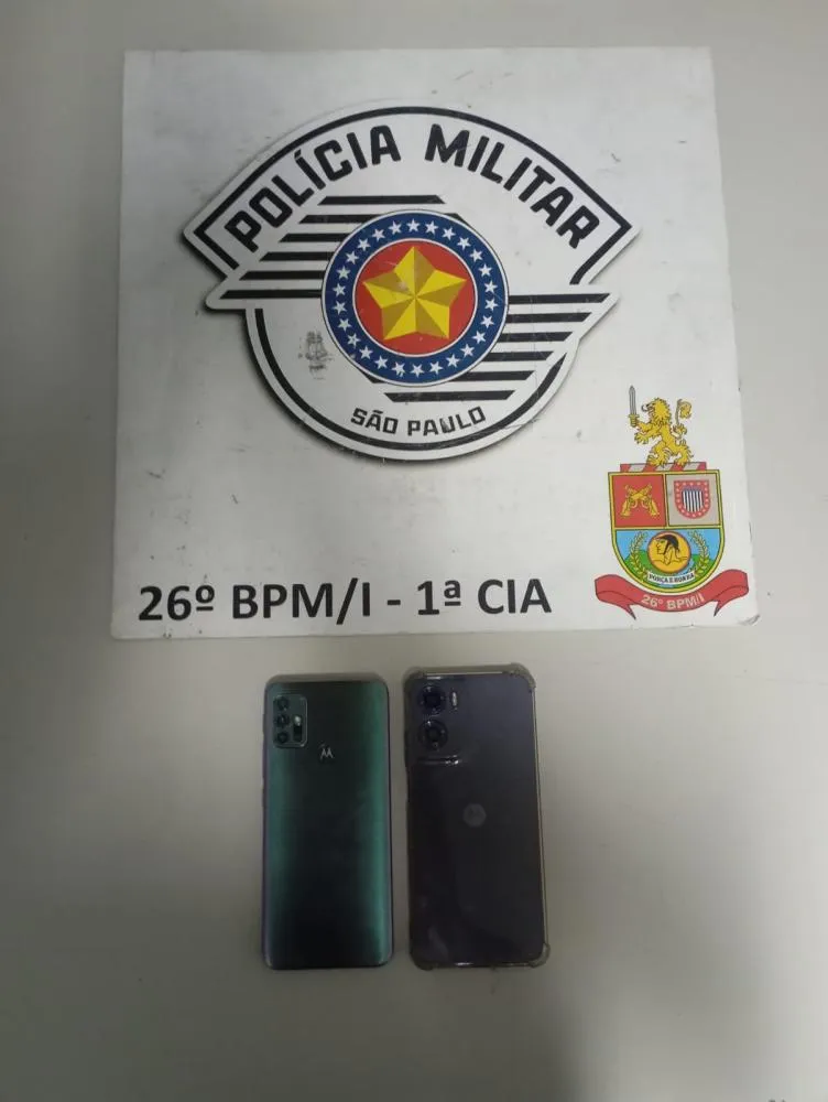 PM recupera celulares roubados e prende quatro por receptação em Mogi Guaçu