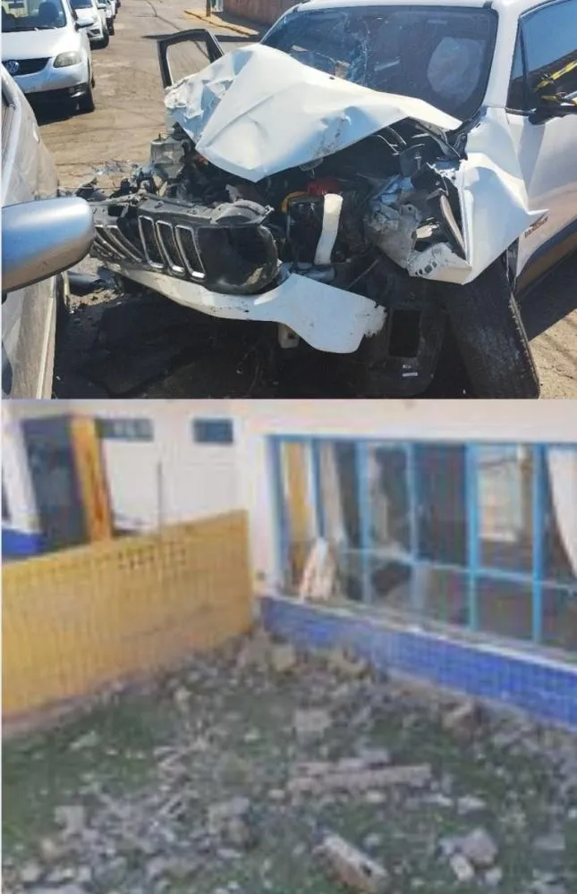 Idosa de 78 anos passa mal ao volante, invade creche e deixa feridos em Mogi Guaçu