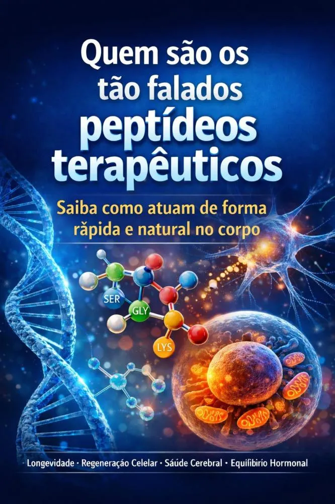 Quem são os tão falados peptídeos terapêuticos? O que são, desde quando existem e por que atuam de forma rápida e natural no corpo? (Coluna da Adriana Ferreira)