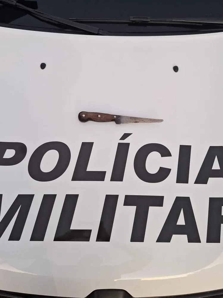 Marido é preso após dar facadas na barriga e pescoço da mulher em Santo Antônio de Posse