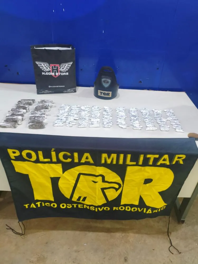Polícia Rodoviária apreende mais de 170 tabletes de maconha em Campinas