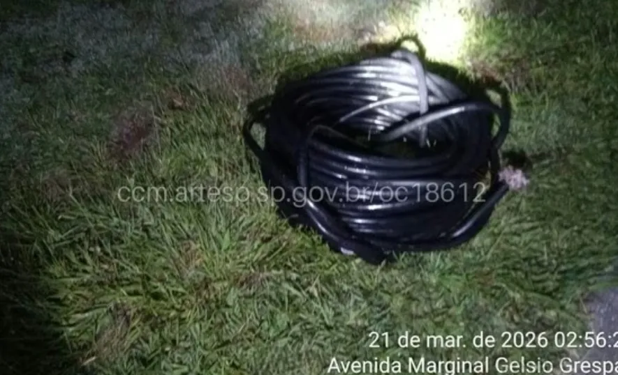 Homem morre eletrocutado ao tentar furtar fios de energia na SP-342