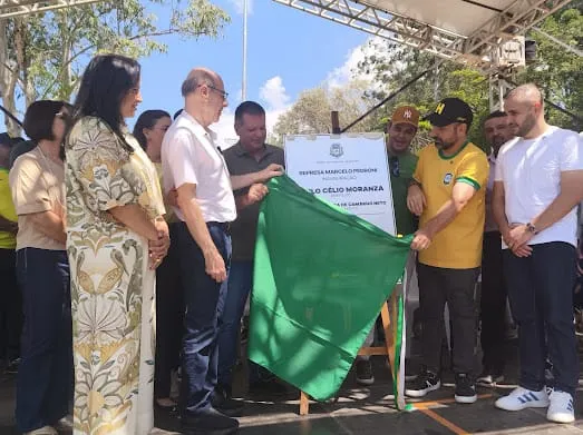 Henrique do Paraíso entrega revitalização da Represa Marcelo Pedroni em Sumaré