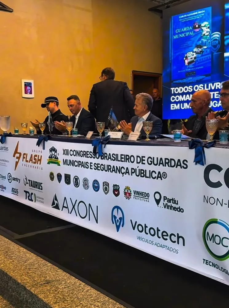 Congresso de Guardas Municipais e Segurança Pública acontece em Vinhedo