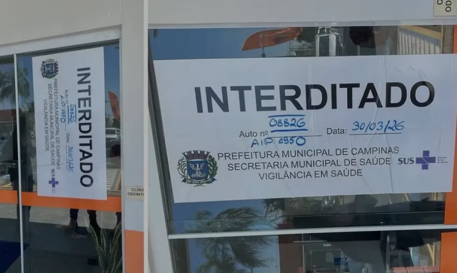 Clínica da faculdade Anhanguera é fechada pela Vigilância Sanitária