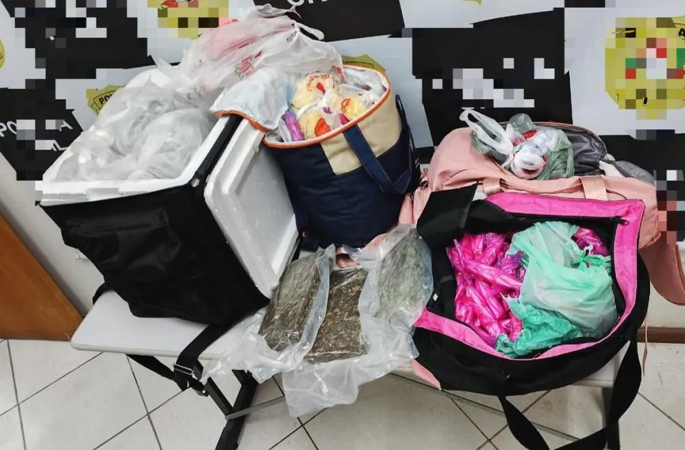 Militar prende homem e apreende 16 quilos de entorpecentes em Pedreira