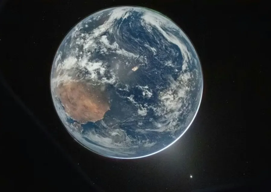 Nasa divulga imagens da Terra capturadas por astronautas da missão Artemis II