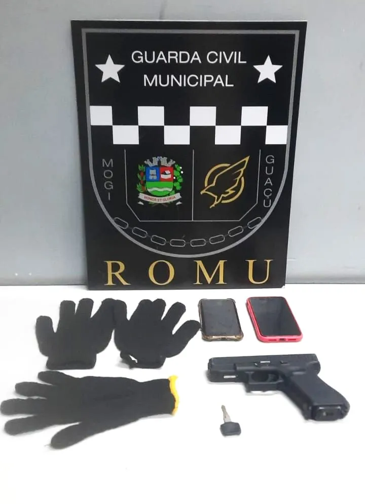GCM de Mogi Guaçu prende dupla que pretendia cometer roubos na cidade