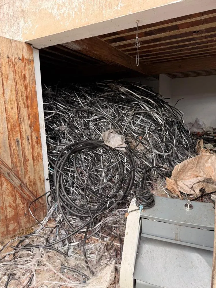 Polícia apreende 20 toneladas de fios furtados e prejuízo de R$ 1,5 milhão