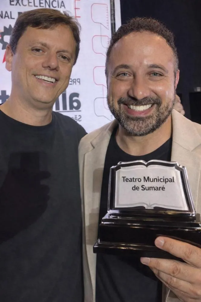 Tarcísio de Freitas e Henrique do Paraíso anunciam investimento de R$ 10 milhões para a construção do Teatro Municipal de Sumaré