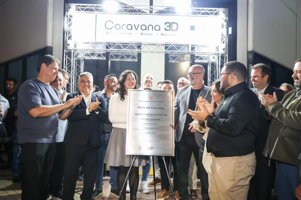 Danilo e Tarcísio inauguram nova Fatec em Paulínia 