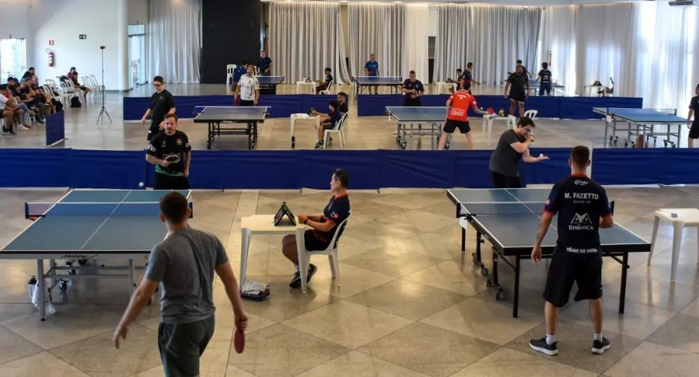 Sumaré sedia campeonato de tênis de mesa neste domingo no Clube Recreativo