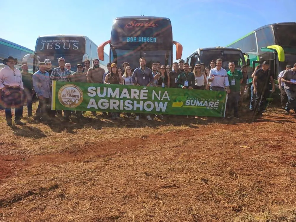 Sumaré leva comitiva oficial à Agrishow em busca de inovação e desenvolvimento econômico
