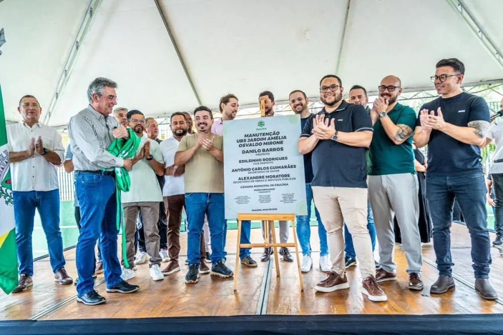 Danilo Barros reinaugura Unidade Básica de Saúde do Jardim Amélia com novo padrão de atendimento em Paulínia