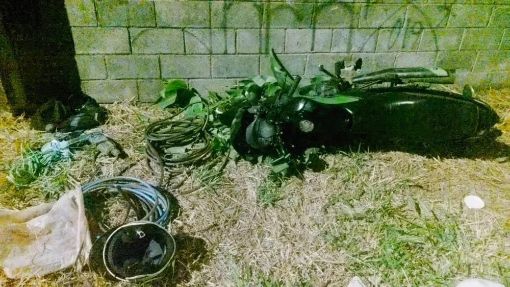 Guarda de Paulínia apreende 50 quilos de fios de cobre em operação