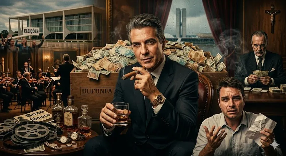 Estória do filme bancado por Vorcaro sacramentou Flávio Bolsonaro na lona; o melhor é cair fora (Coluna do Raoni)