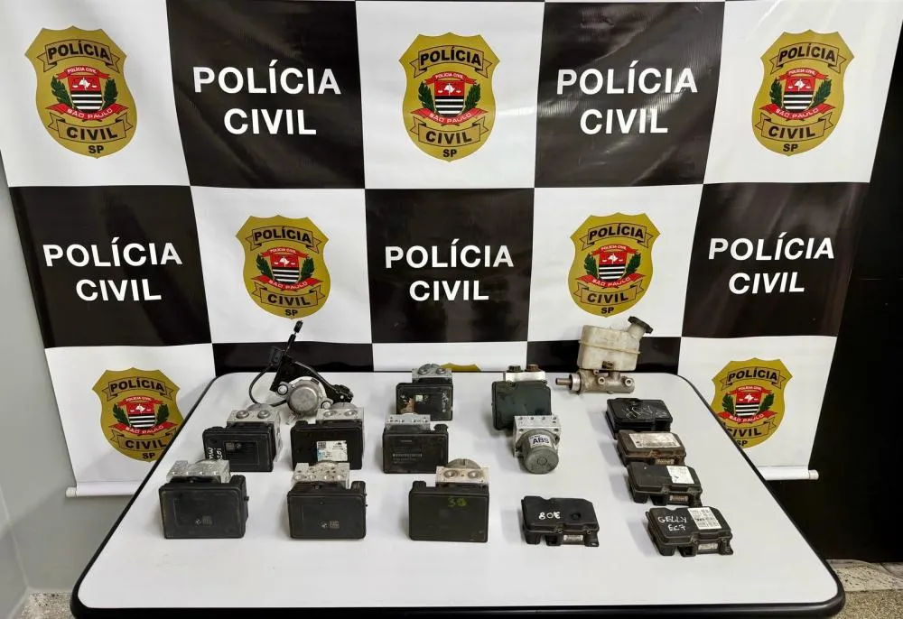 Polícia apreende 4,4 mil peças de freio irregulares em Campinas