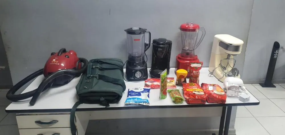 Polícia Militar apreende produtos furtados durante abordagem em Mogi Mirim