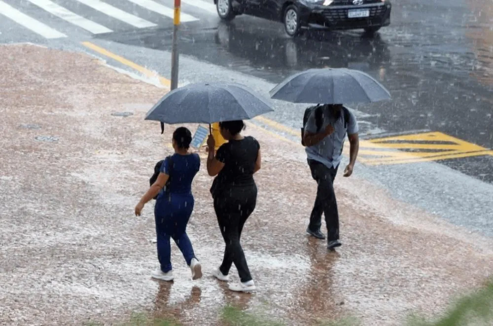 Fim de semana: Defesa Civil alerta para chuva e ventos fortes na região