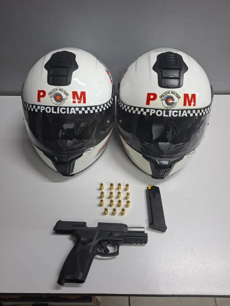 Funcionário é detido após exibir arma de fogo em local de trabalho no Jardim Ypê Pinheiros, em Mogi Guaçu