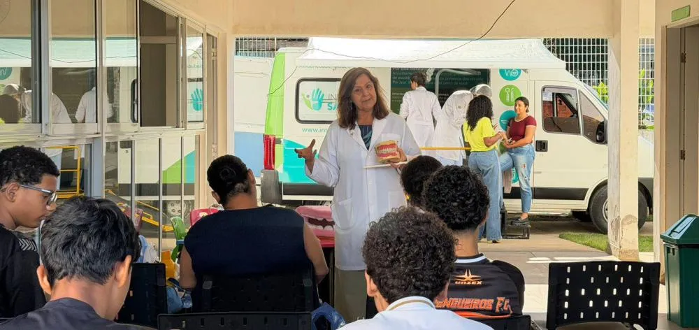 Saúde Bucal de Sumaré realiza ação de prevenção no CEU Recanto dos Sonhos