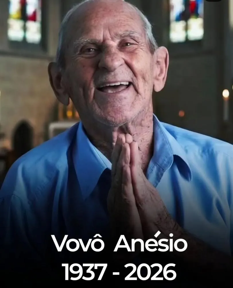 Vovô Anésio, influenciador que viralizou ao mostrar rotina com o neto, morre aos 88 anos