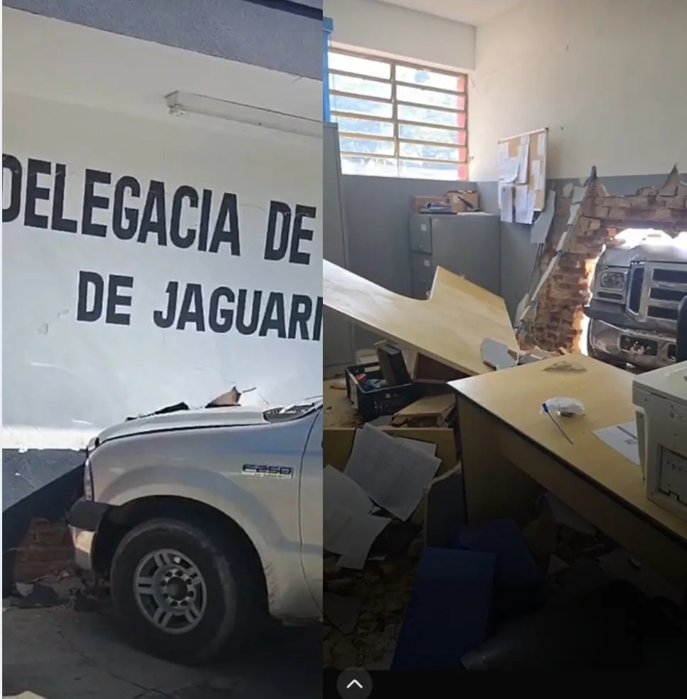 Motorista invade delegacia de Jaguariúna após passar mal; dois ficam feridos