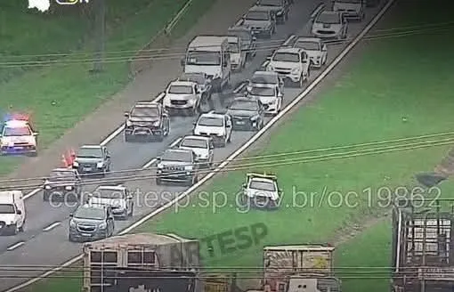 Acidente aconteceu em Mogi Guaçu (Crédito: Divulgação)