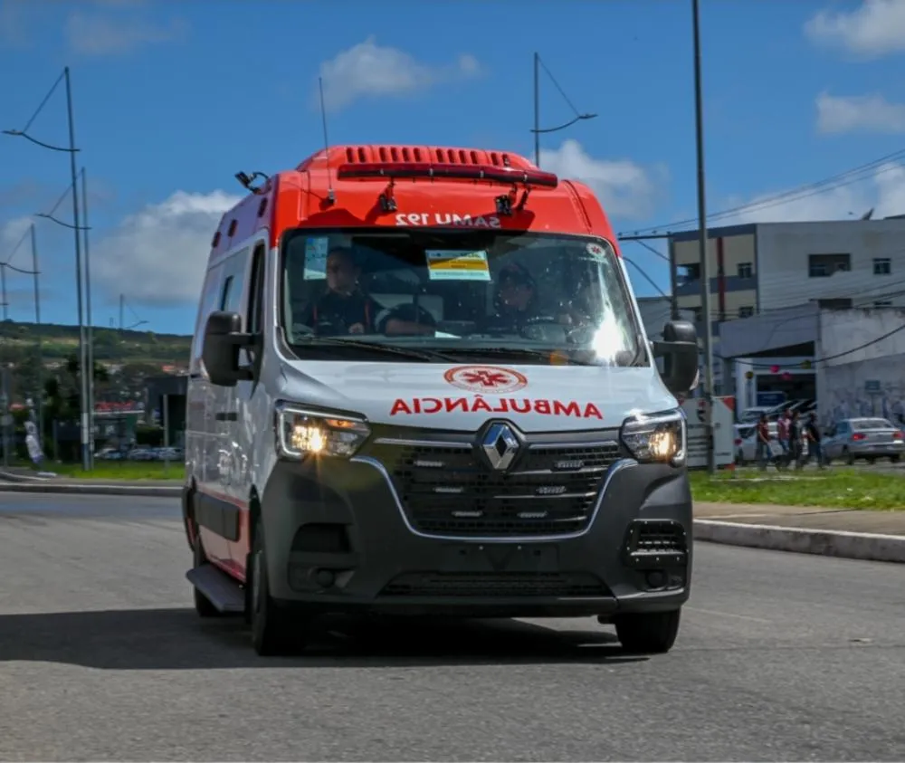 Samu chegou a realizar atendimento (Crédito: Reprodução)