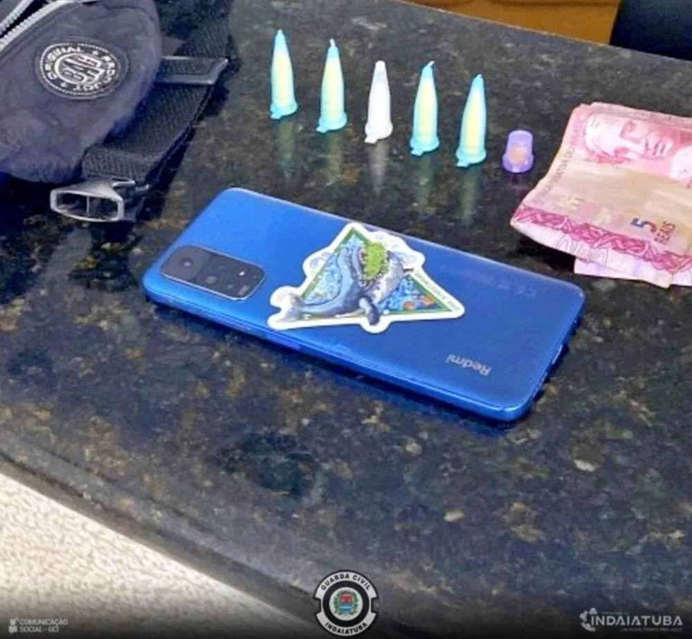 GCM prende homem por tráfico pela segunda vez em um mês em Indaiatuba