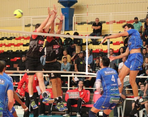 De virada, Vôlei Renata bate Sesi-SP e fatura o bi da Copa São Paulo