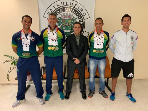 Guardas de Paulínia conquistam medalhas esportivas na China