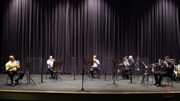 Quinteto de metais da Sinfônica de Campinas lança vídeo nesta sexta-feira