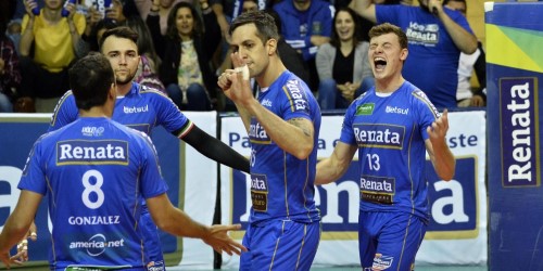 Vôlei Renata vence Taubaté e lidera o Paulista
