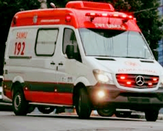 Bebê nasce dentro de ambulância do SAMU