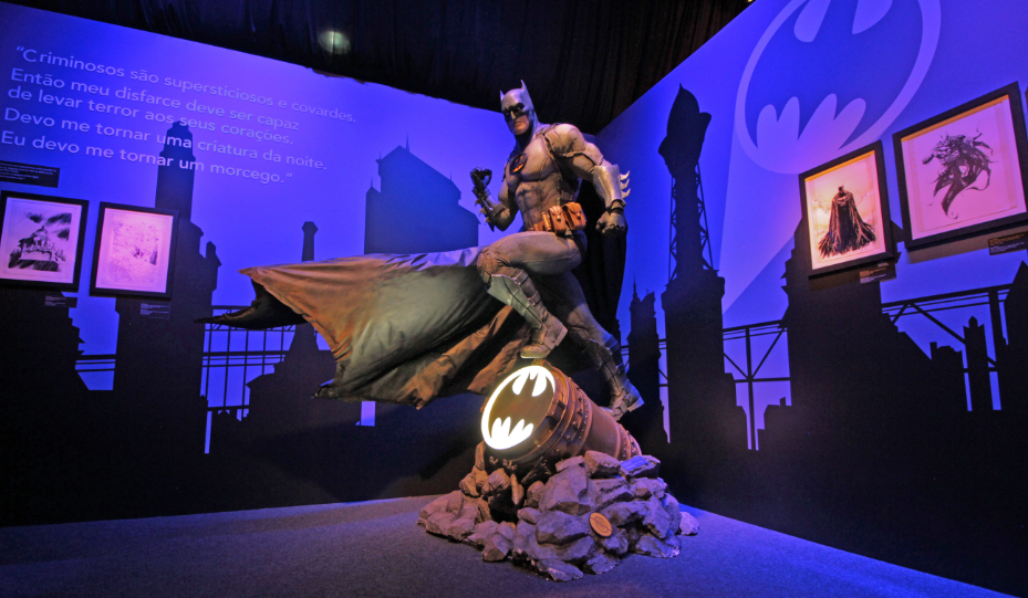 Shopping de Campinas recebe exposição do Batman