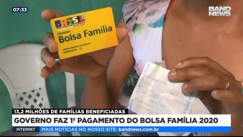 Confira a matéria sobre o primeiro Bolsa Família 2020