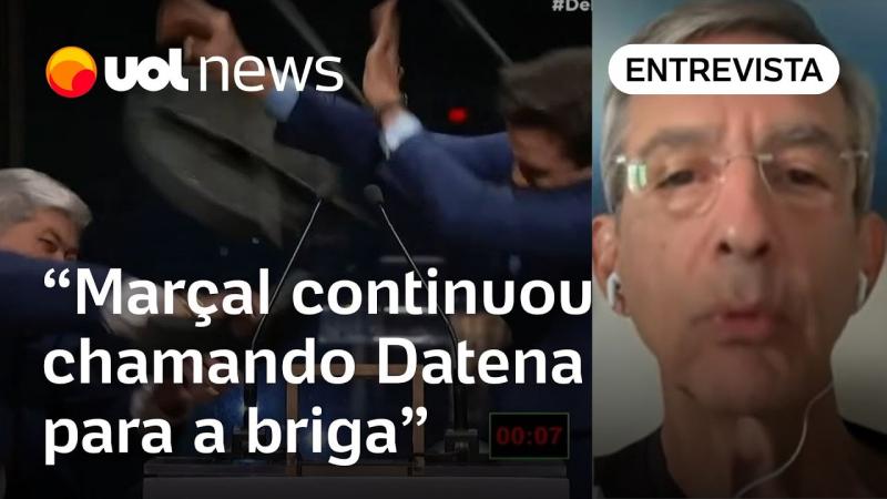 MARÇAL QUERIA CONTINUAR BRIGANDO, APÓS LEVAR CADEIRADA