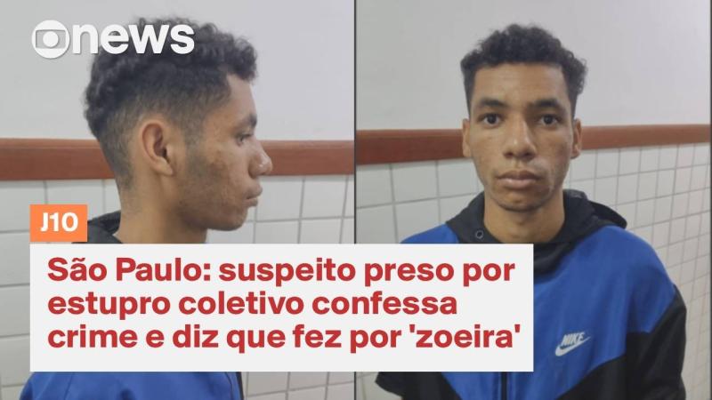 ACUSADO DE ESTUPRO COLETIVO É PRESO