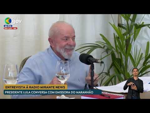 ENTREVISTA DE LULA A RÁDIO DO MARANHÃO