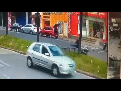 Grave acidente de moto em Mogi Guaçu
