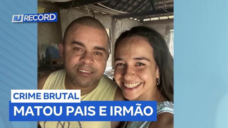 MENOR DE 14 ANOS MATA A MÃE, PAI E IRMÃO NO RJ