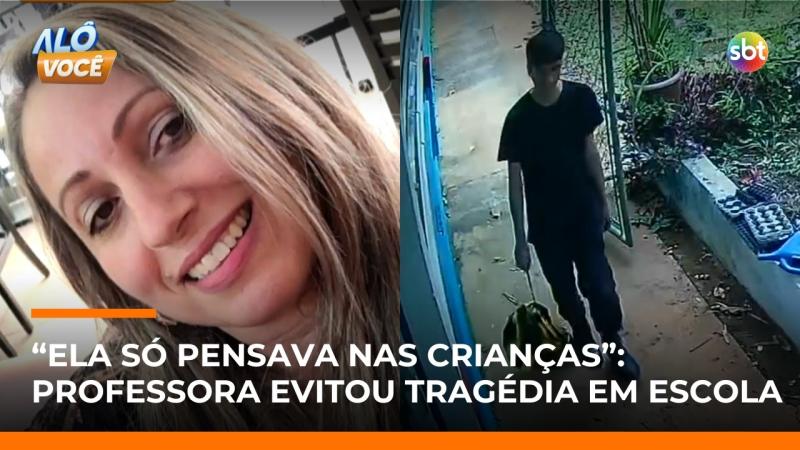 PROFESSORA SALVA CRIANÇAS EM ATAQUE