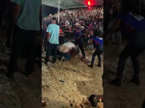 CONFUSÃO NA LAMA NA EXPO GUAÇU